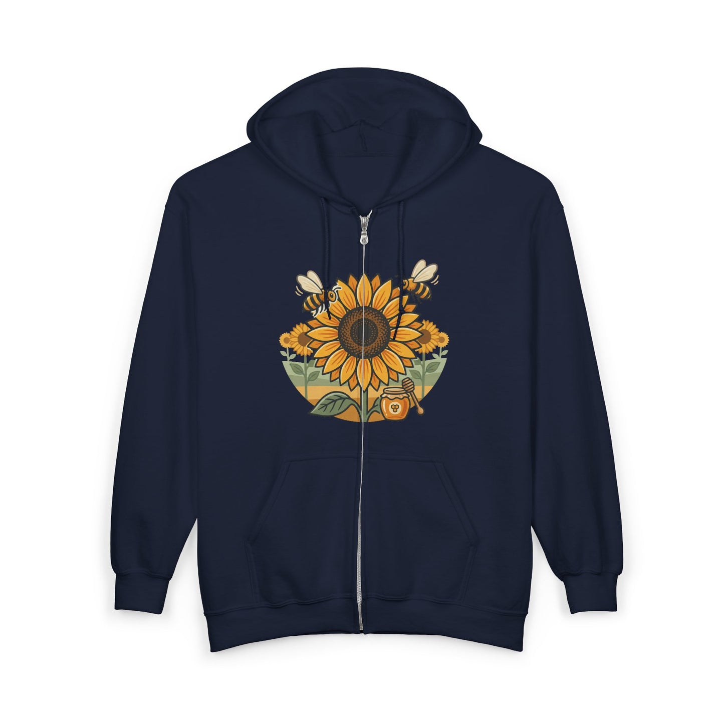 Unisex Heavy Blend™ Full Zip Hooded Sweatshirt