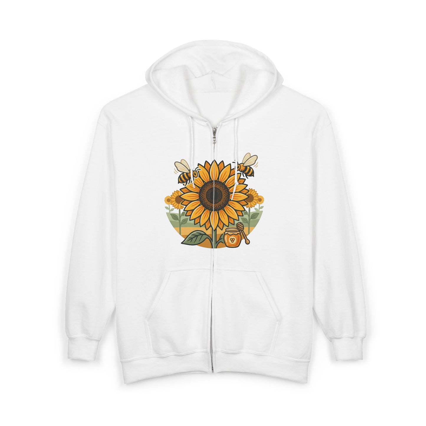 Unisex Heavy Blend™ Full Zip Hooded Sweatshirt