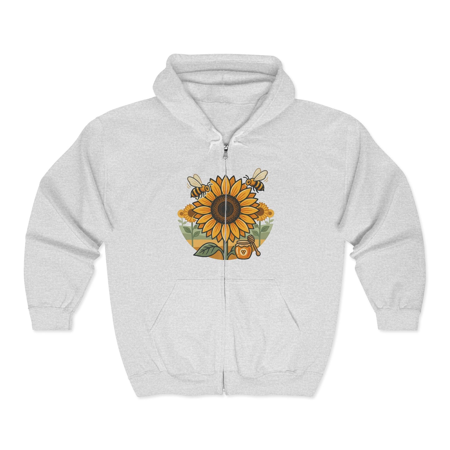 Unisex Heavy Blend™ Full Zip Hooded Sweatshirt