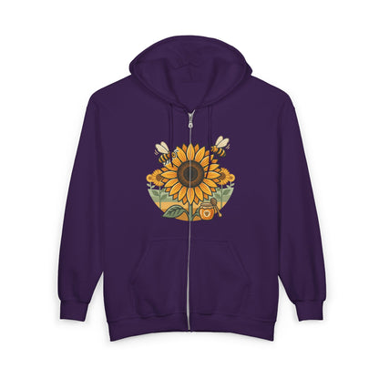 Unisex Heavy Blend™ Full Zip Hooded Sweatshirt