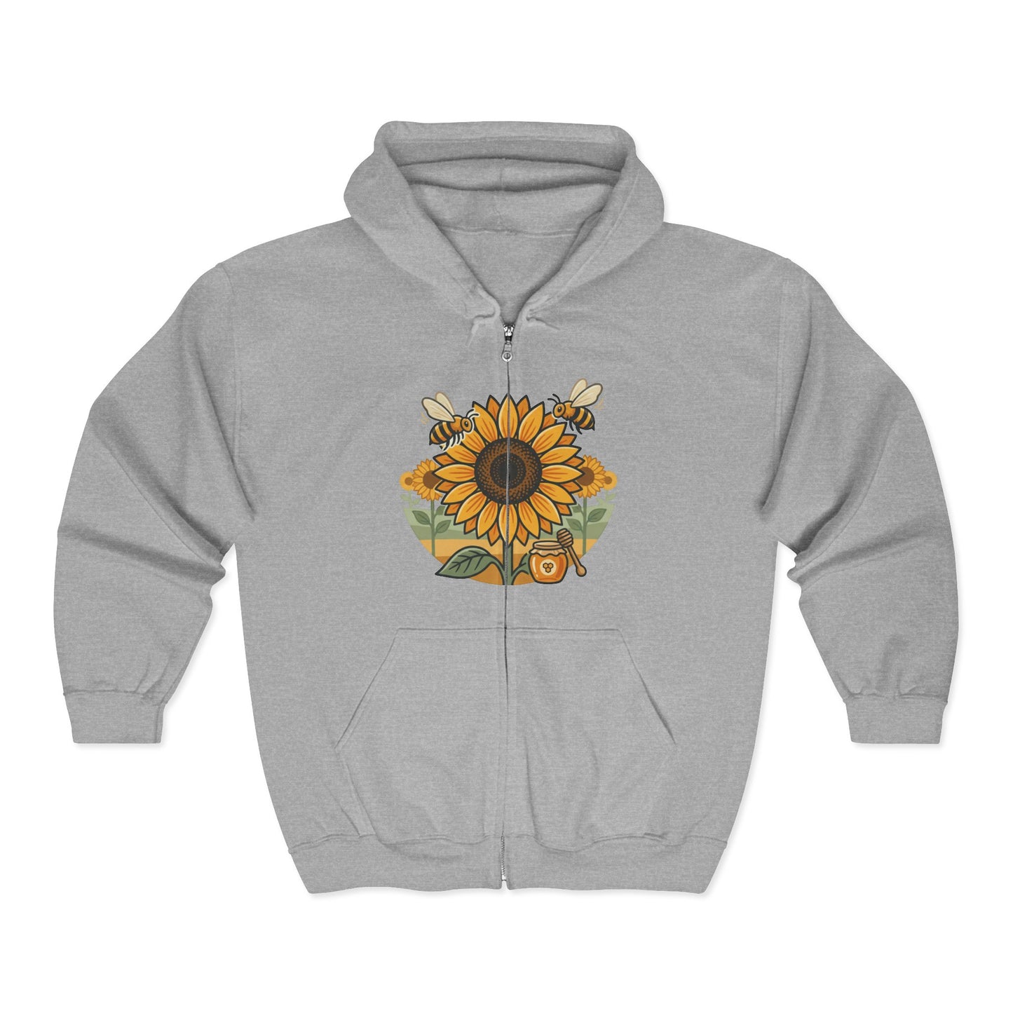 Unisex Heavy Blend™ Full Zip Hooded Sweatshirt