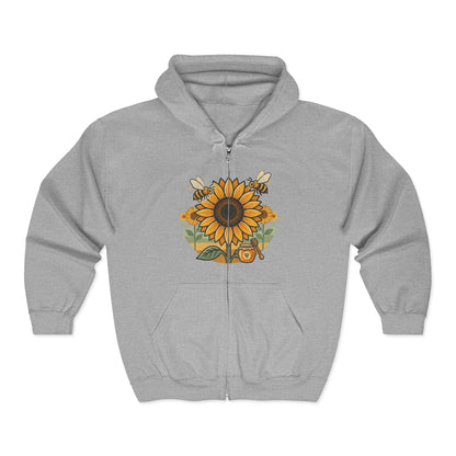 Unisex Heavy Blend™ Full Zip Hooded Sweatshirt