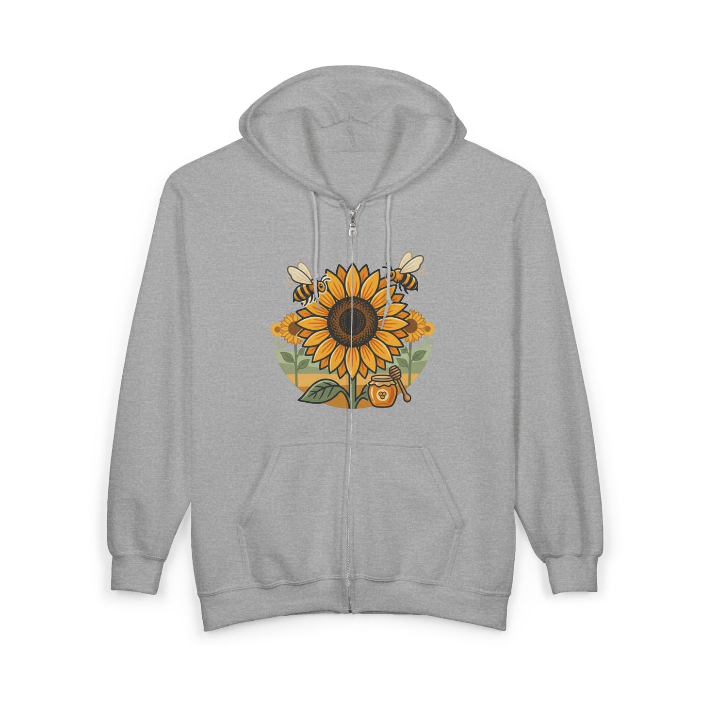 Unisex Heavy Blend™ Full Zip Hooded Sweatshirt