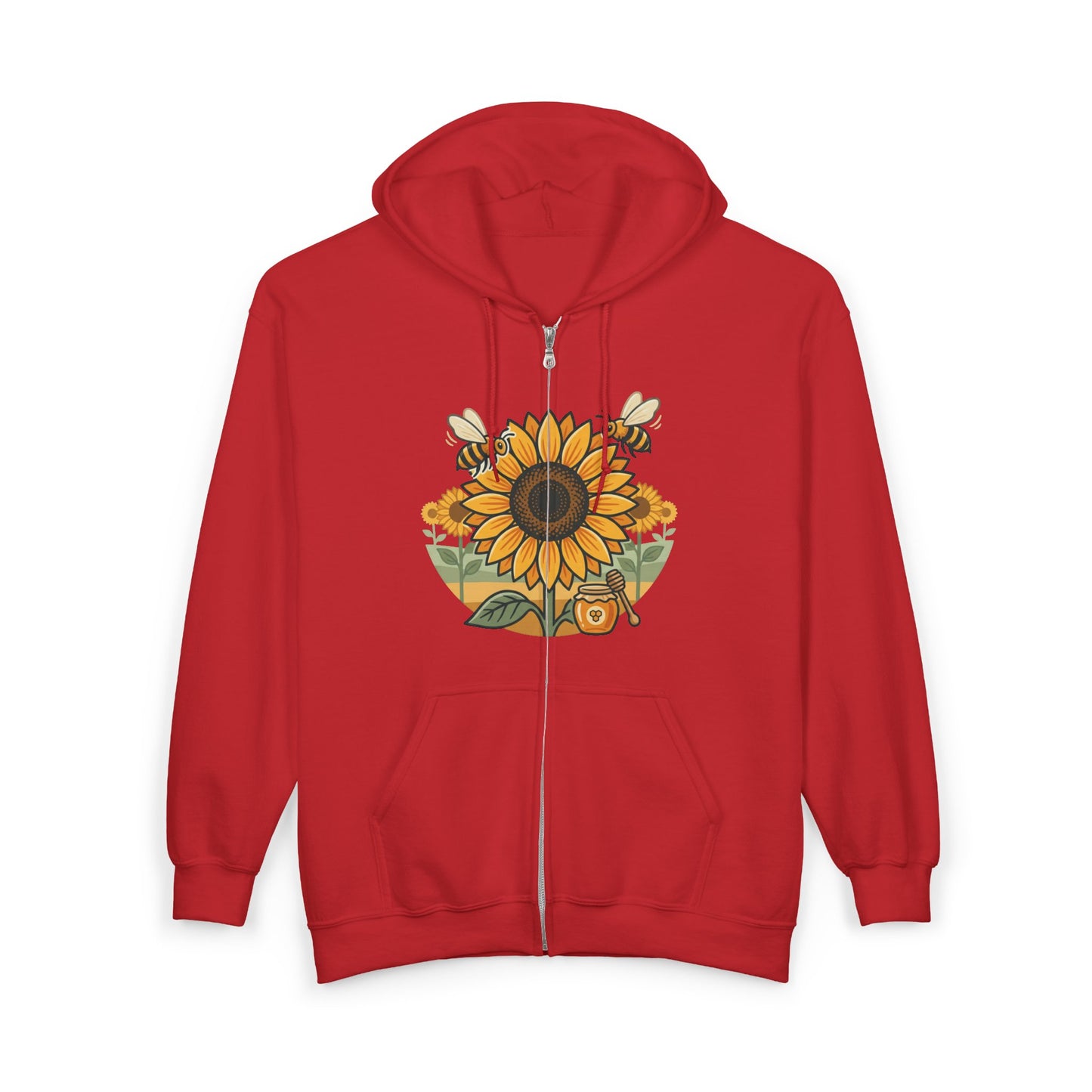 Unisex Heavy Blend™ Full Zip Hooded Sweatshirt