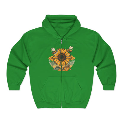 Unisex Heavy Blend™ Full Zip Hooded Sweatshirt