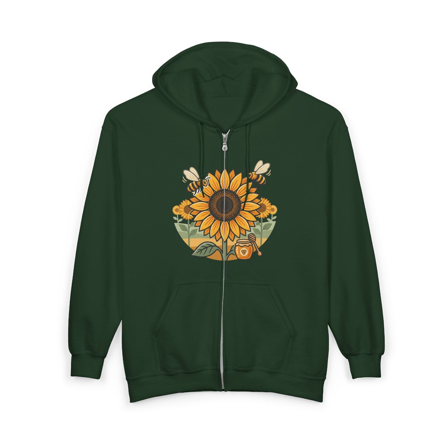 Unisex Heavy Blend™ Full Zip Hooded Sweatshirt