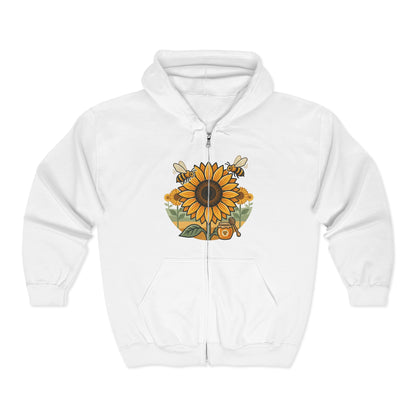 Unisex Heavy Blend™ Full Zip Hooded Sweatshirt