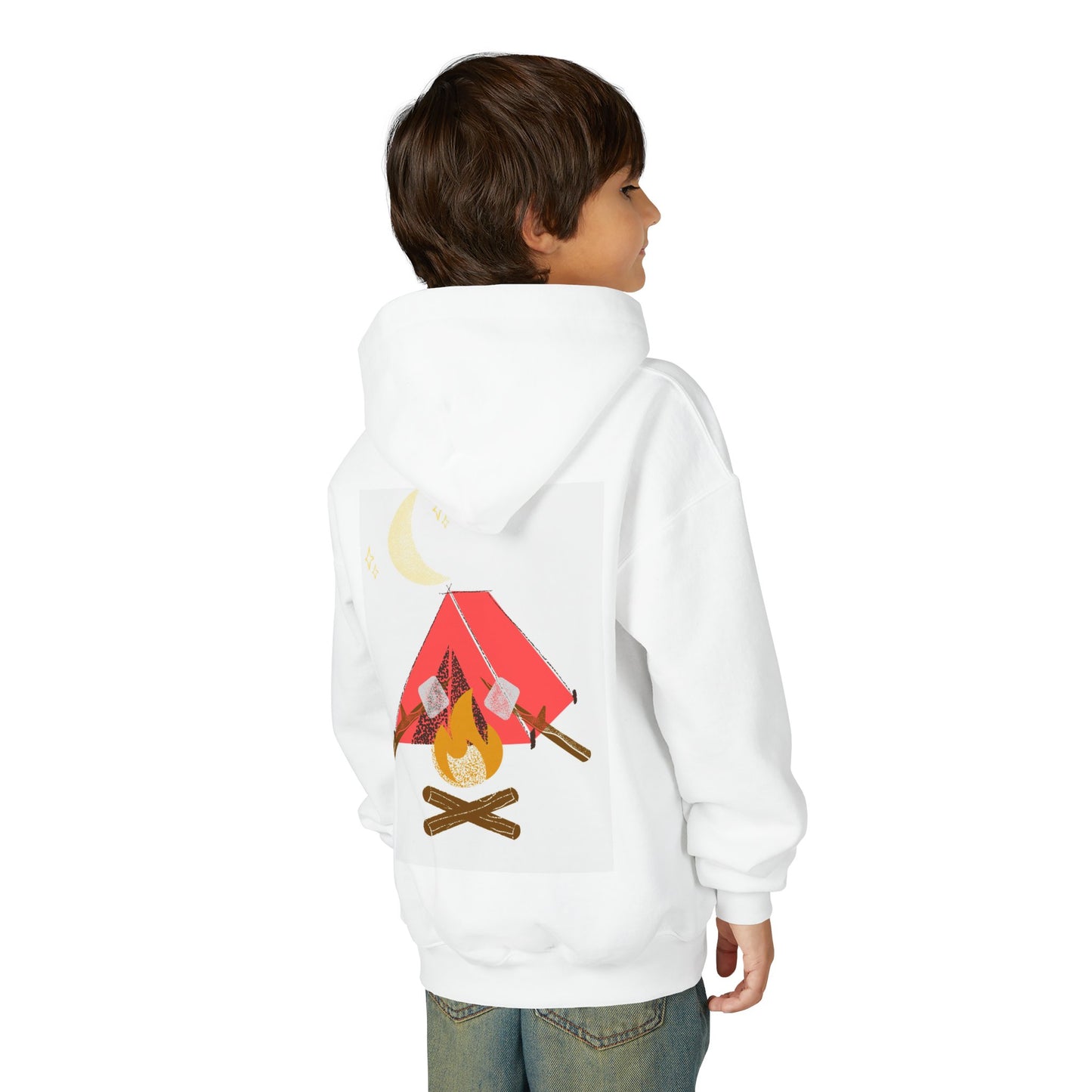 Kids Camping Graphic Sweatshirt